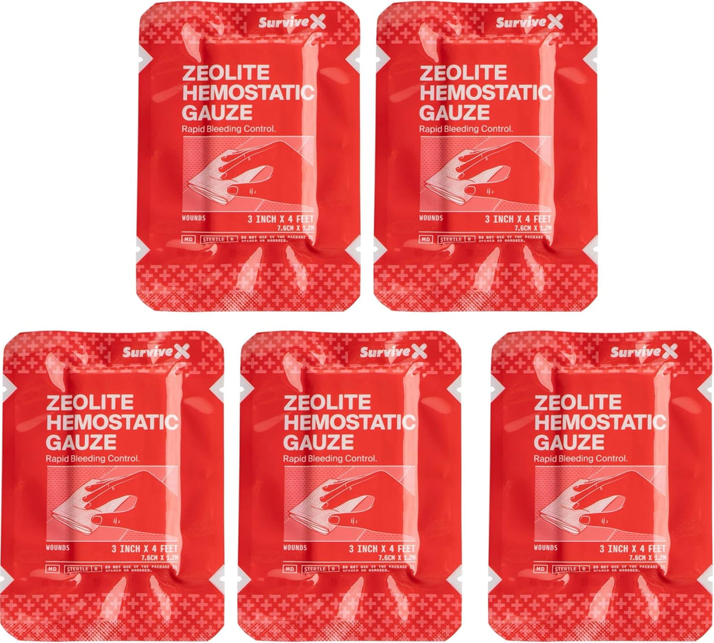 Hemostat Zeolite Gauze