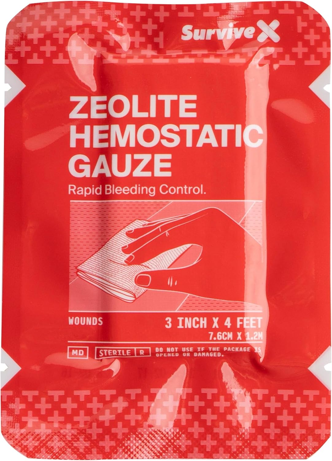 Hemostat Zeolite Gauze
