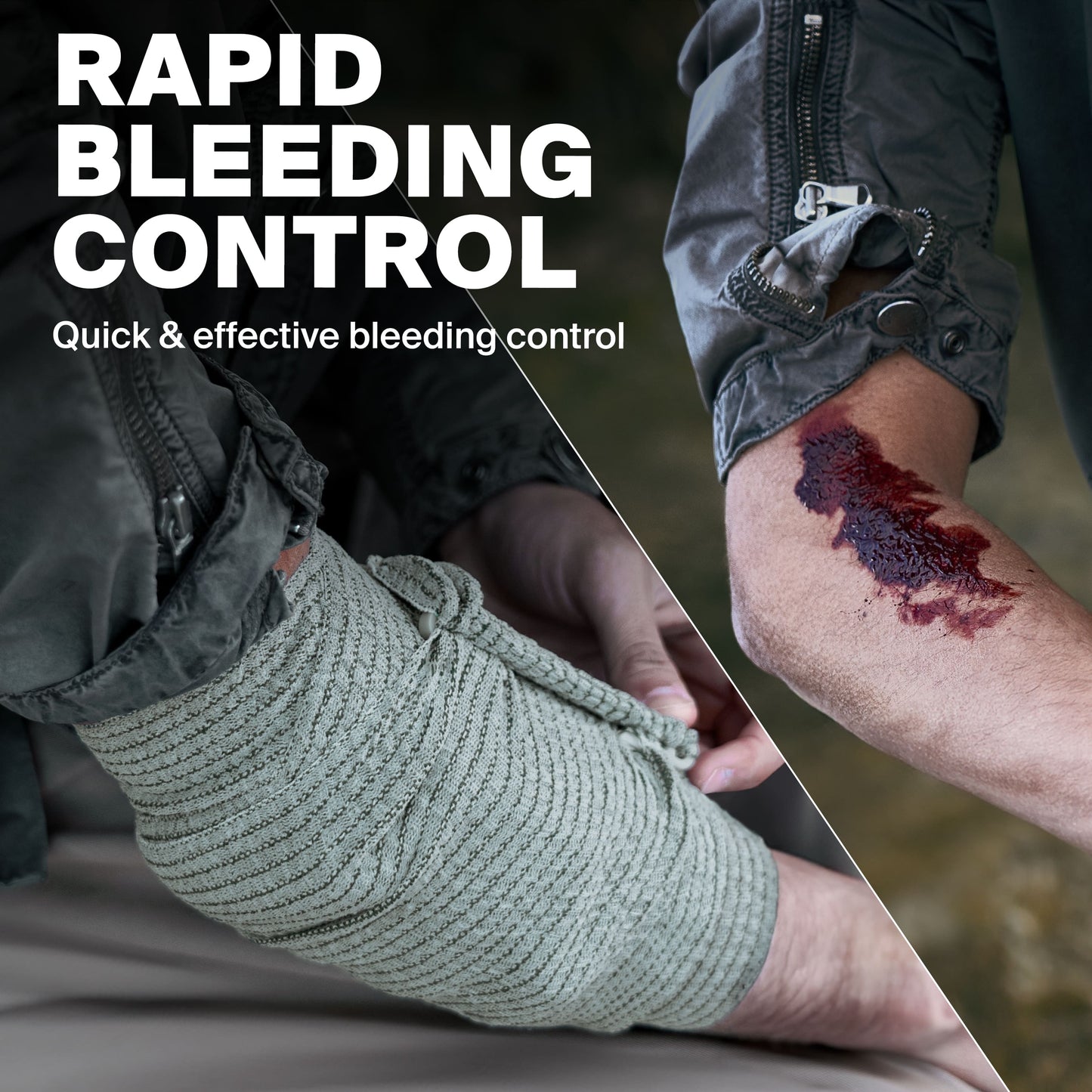Survivex Israeli Emergency Bandage - Rapid Bleeding Control