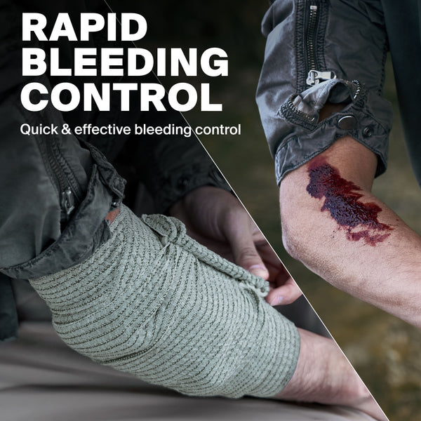 SurviveX Emergency Bandage - Rapid Bleeding Control