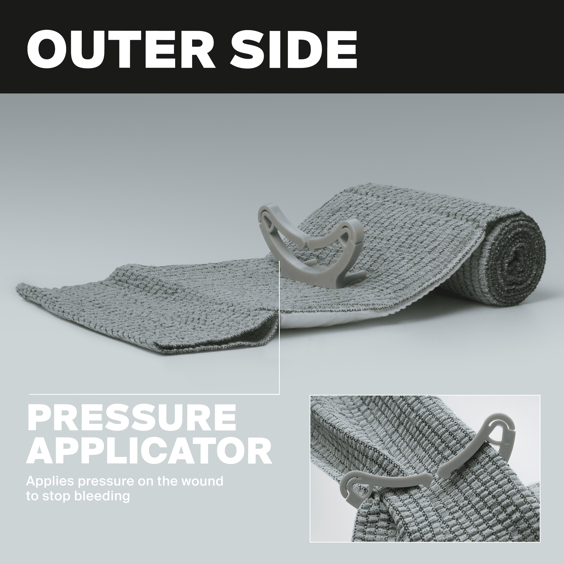 Survivex Israeli Emergency Bandage - Outer Side