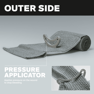 SurviveX Emergency Bandage - Outer Side