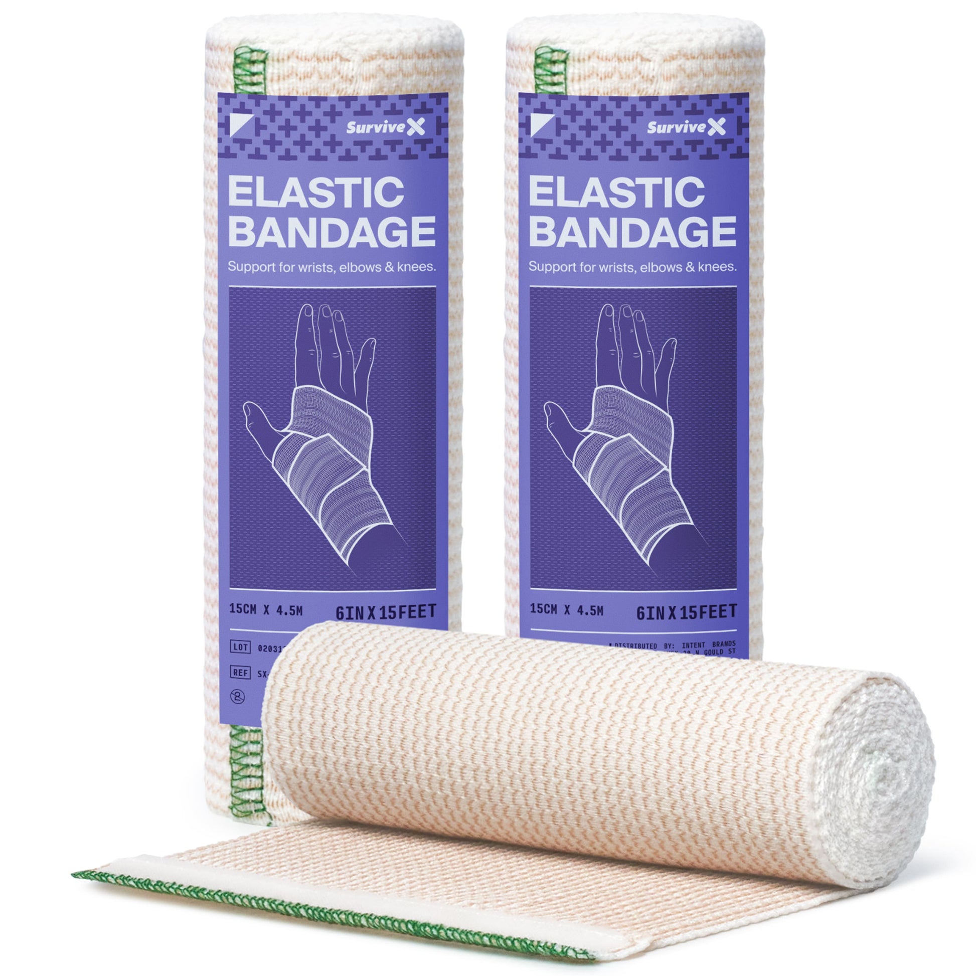 Survivex Elastic Bandages Two Pack