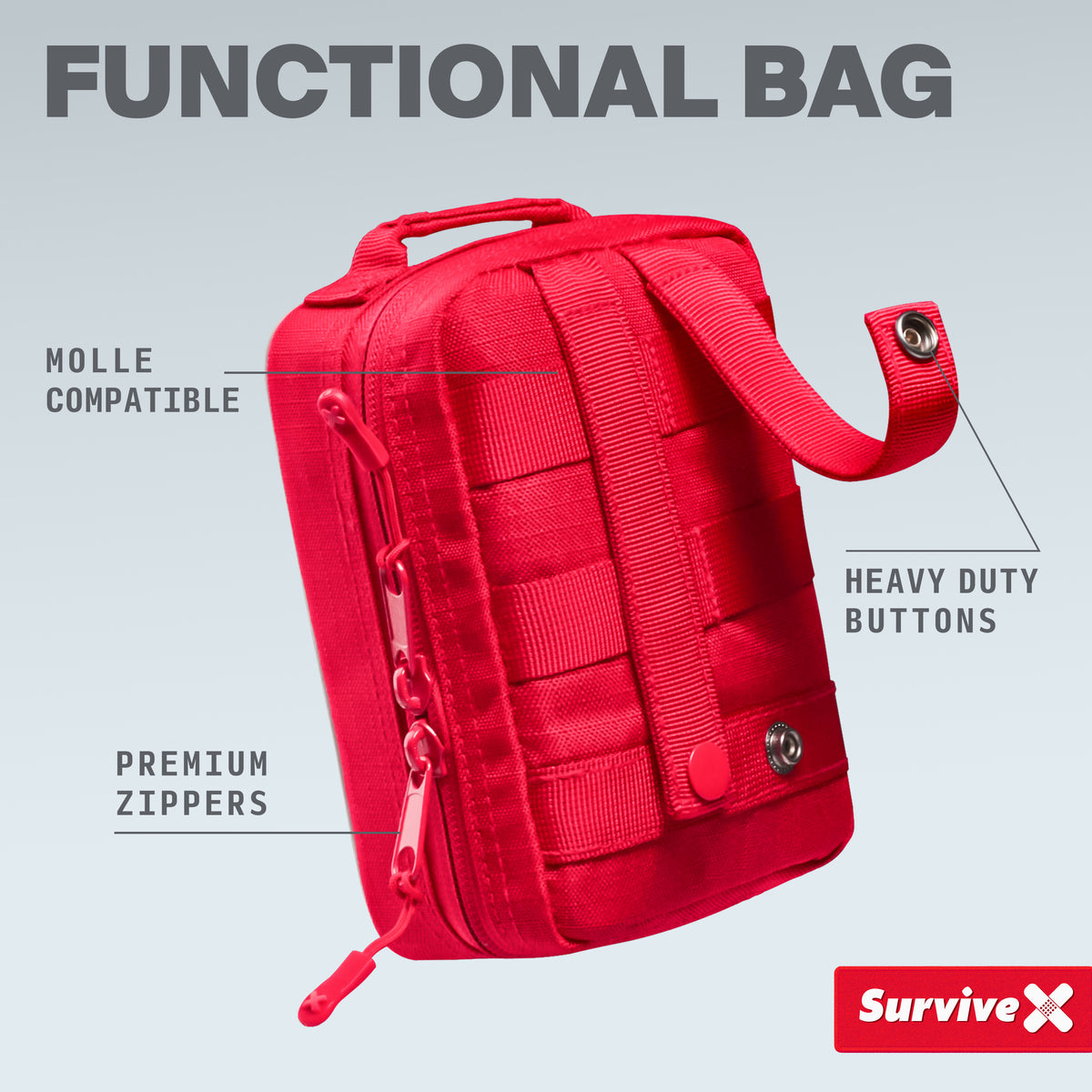 Small Kit Small First Aid Kit for Car & Travel | Compact | SurviveX – SurviveX Store