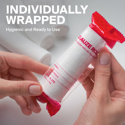 Survivex Stretch Gauze Rolls Individually Packed
