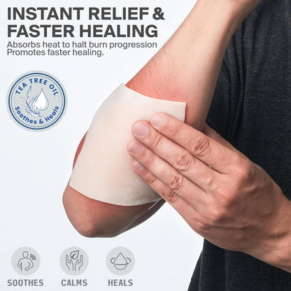 Hydrogel Burn Dressings 5-pack