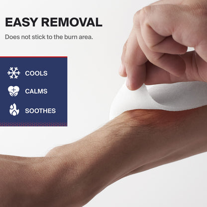 SurviveX Hydrogel Burn Dressings 5-pack - Easy Removal