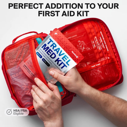 SurviveX Travel Medicine Kit - Perfect Addition To Your First Aid Kit