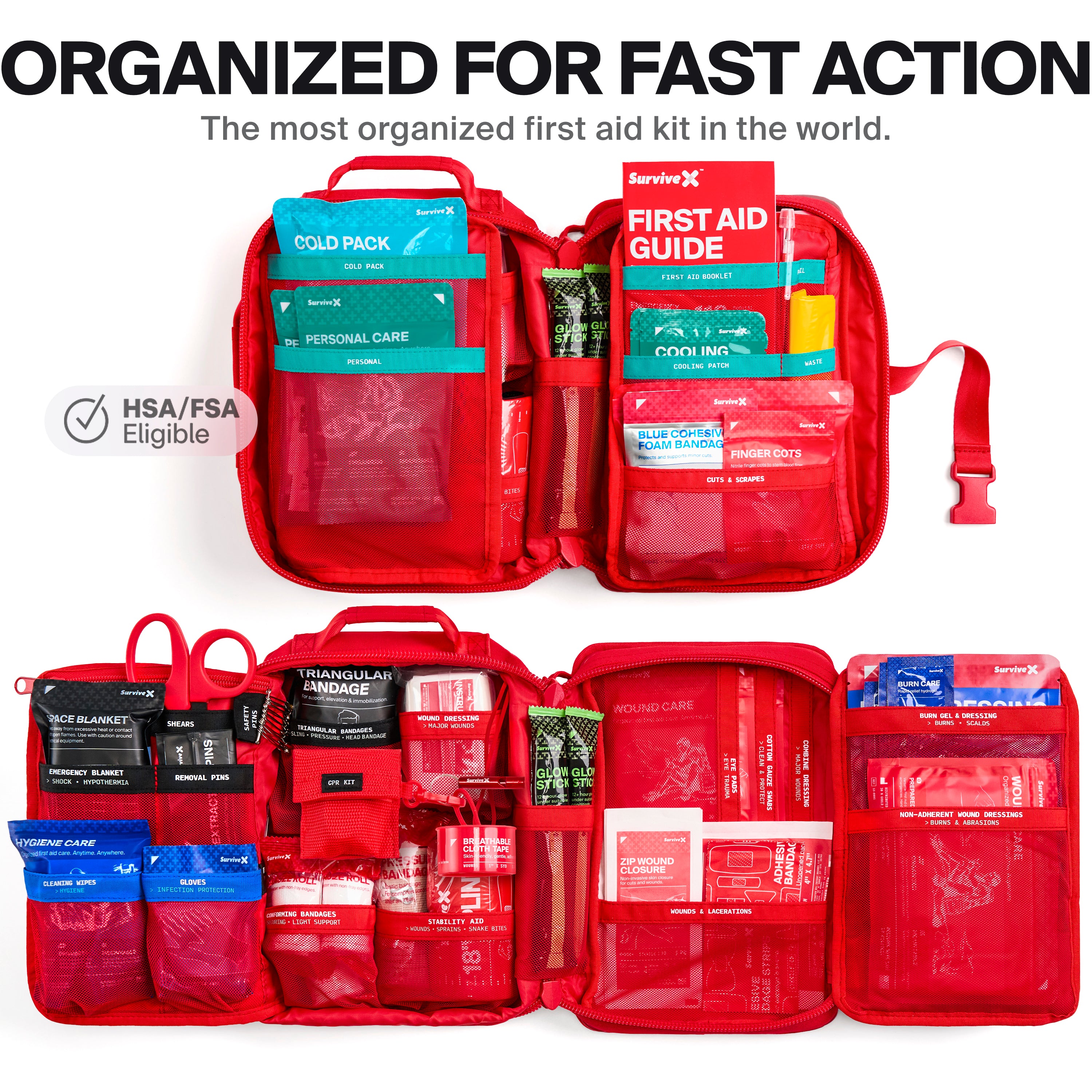 Large Pro First Aid Kit – SurviveX Store