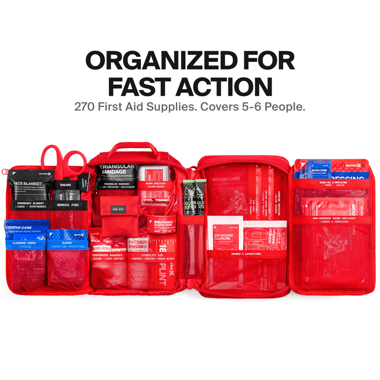 SurviveX Large Pro First Aid Kit Main Image