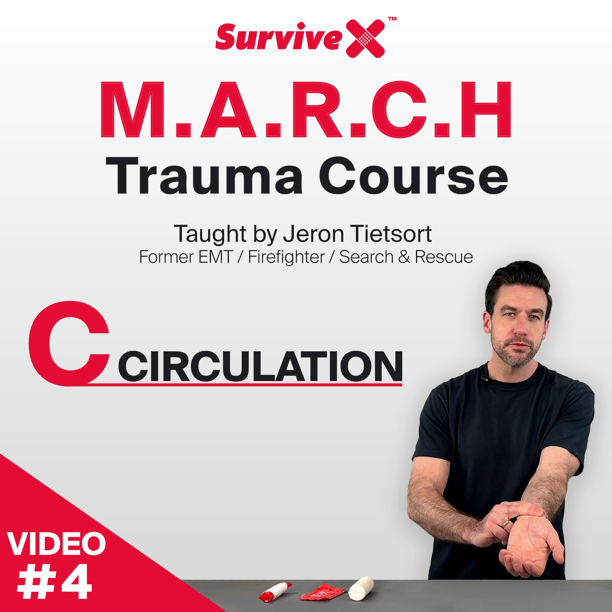 Survivex March Trauma Course video 4