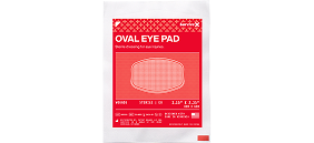 Oval eye pad