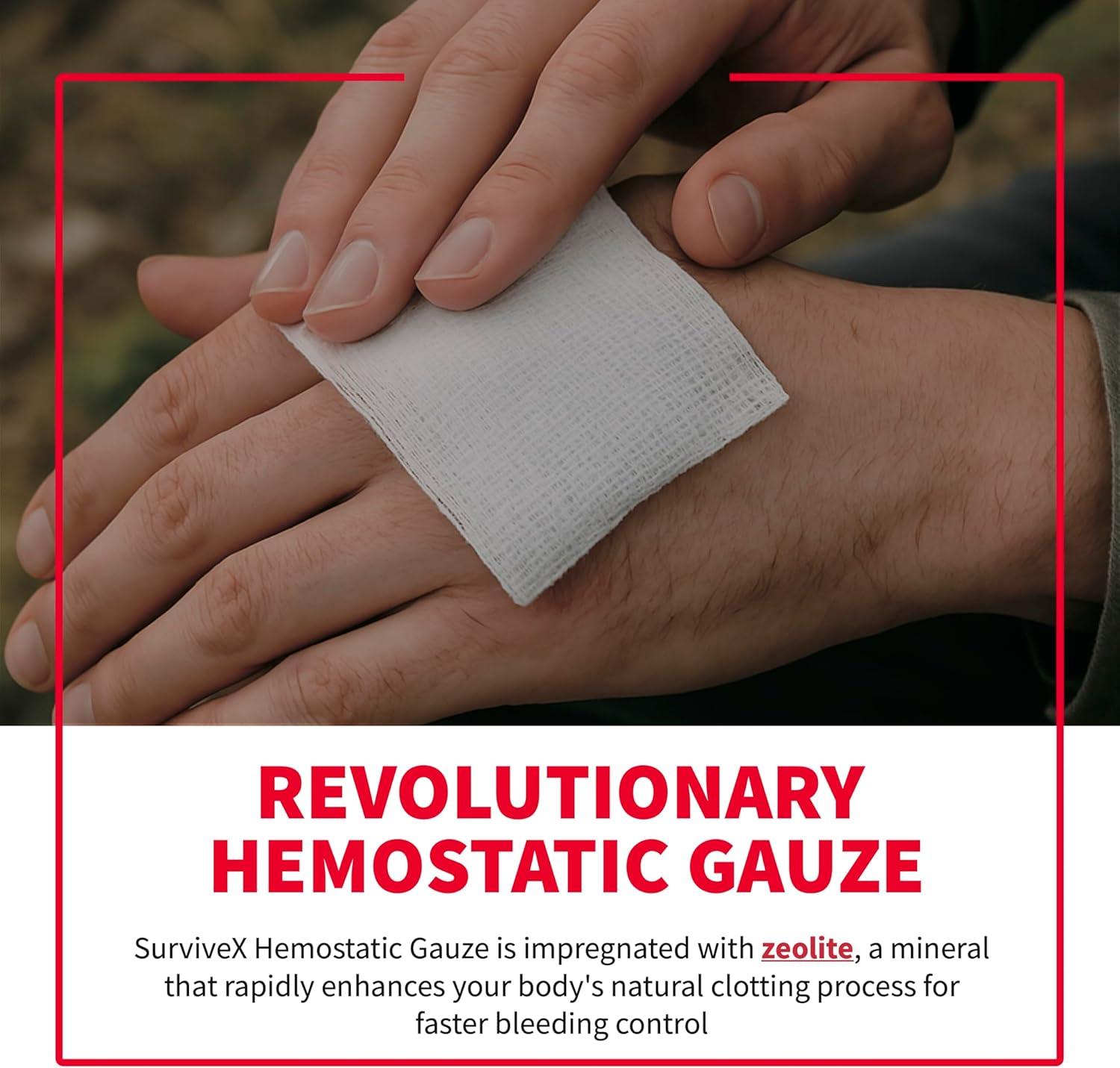 Hemostat Zeolite Gauze second image