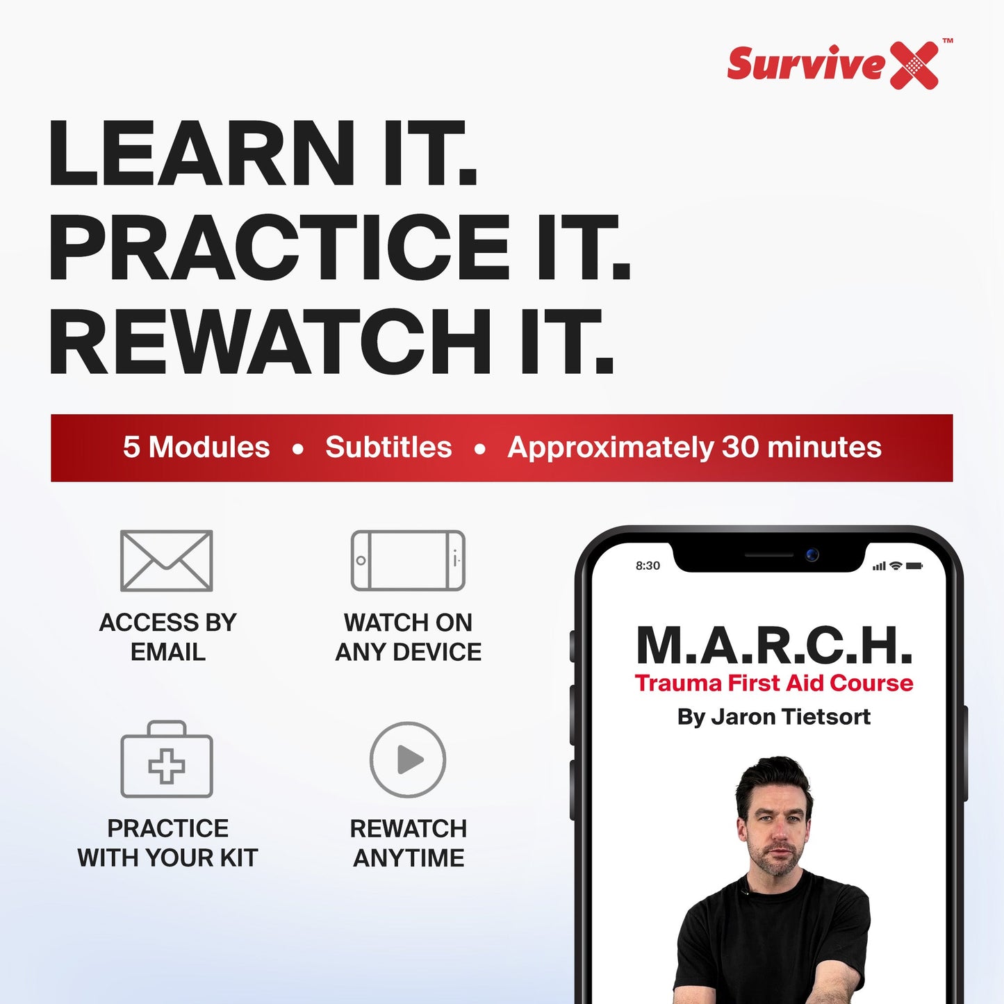 Draft online M.A.R.C.H. course access and learning format