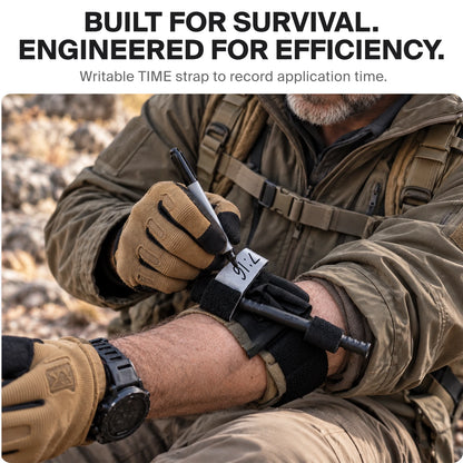 North American Rescue CAT Gen 7 Combat Application Tourniquet, Black